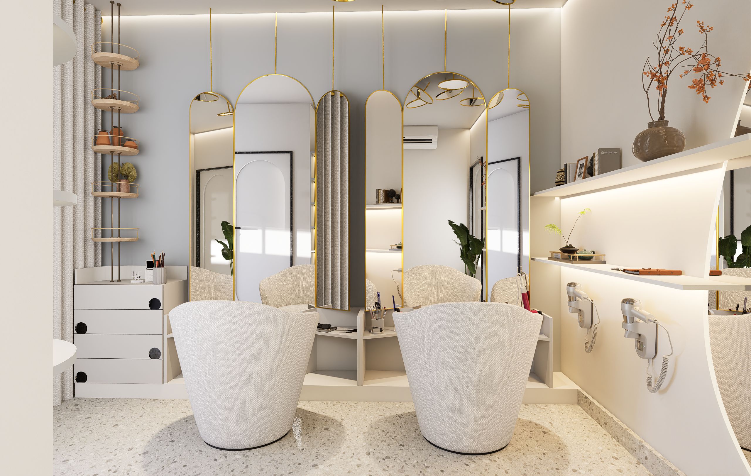 Salon beauty treatment