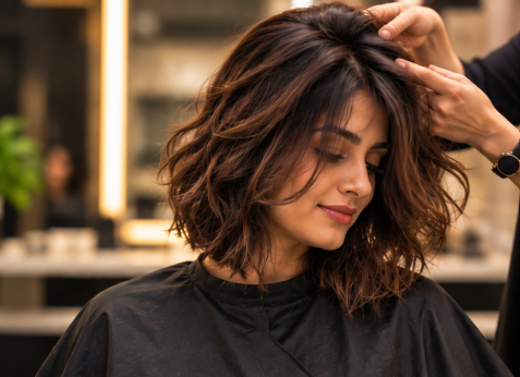 Creative Hair Cut at CHOPS